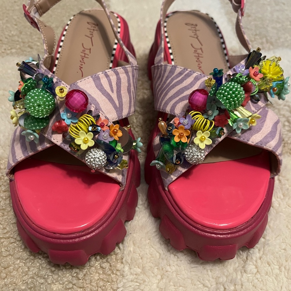 Betsey Johnson Selah Platform Sandals